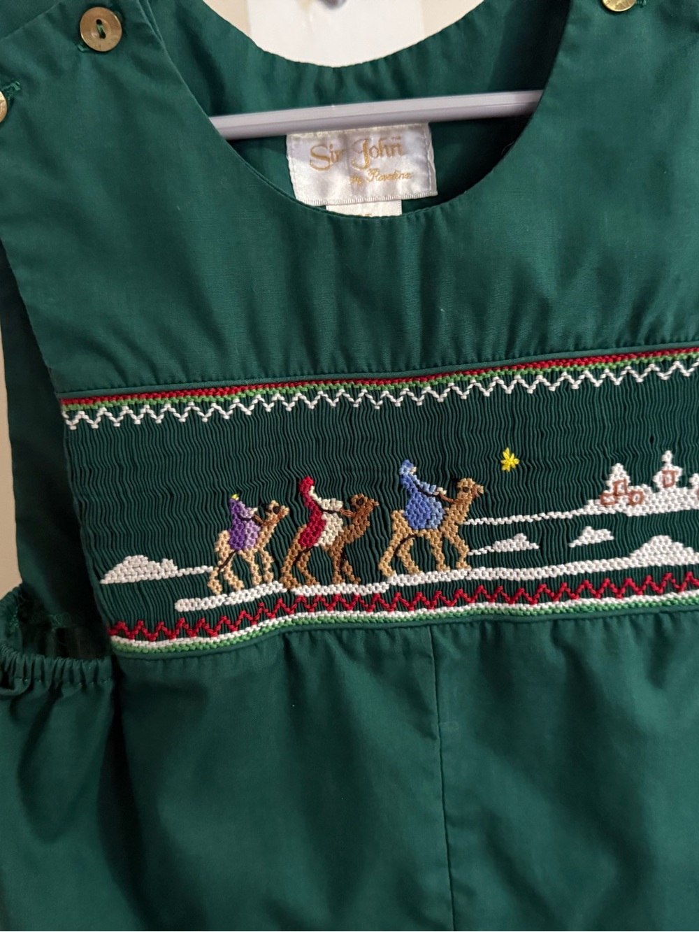 Sir John Smocked Three Wise Men Jon Jon - Picture 7 of 12